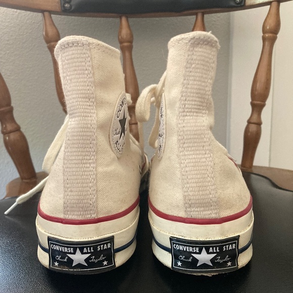 Converse Chuck 70 Vintage Canvas Womens' 7.5 Mens' 5.5 Ivory/Egret/Cream - Picture 5 of 9